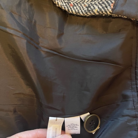 Loft Grey and Black Tweed Mini Skirt - Picture 11 of 12